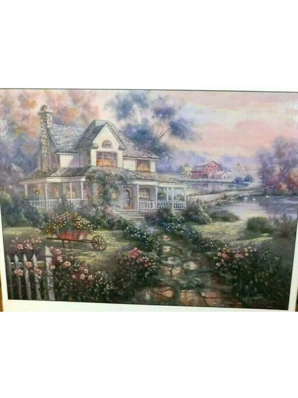 Puzzle RoseArt A Country Welcome The Puzzle Collection 750 Pc Sealed Scenery